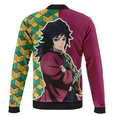 Giyu Tomioka Demon Slayer Casual Bomber Jacket
