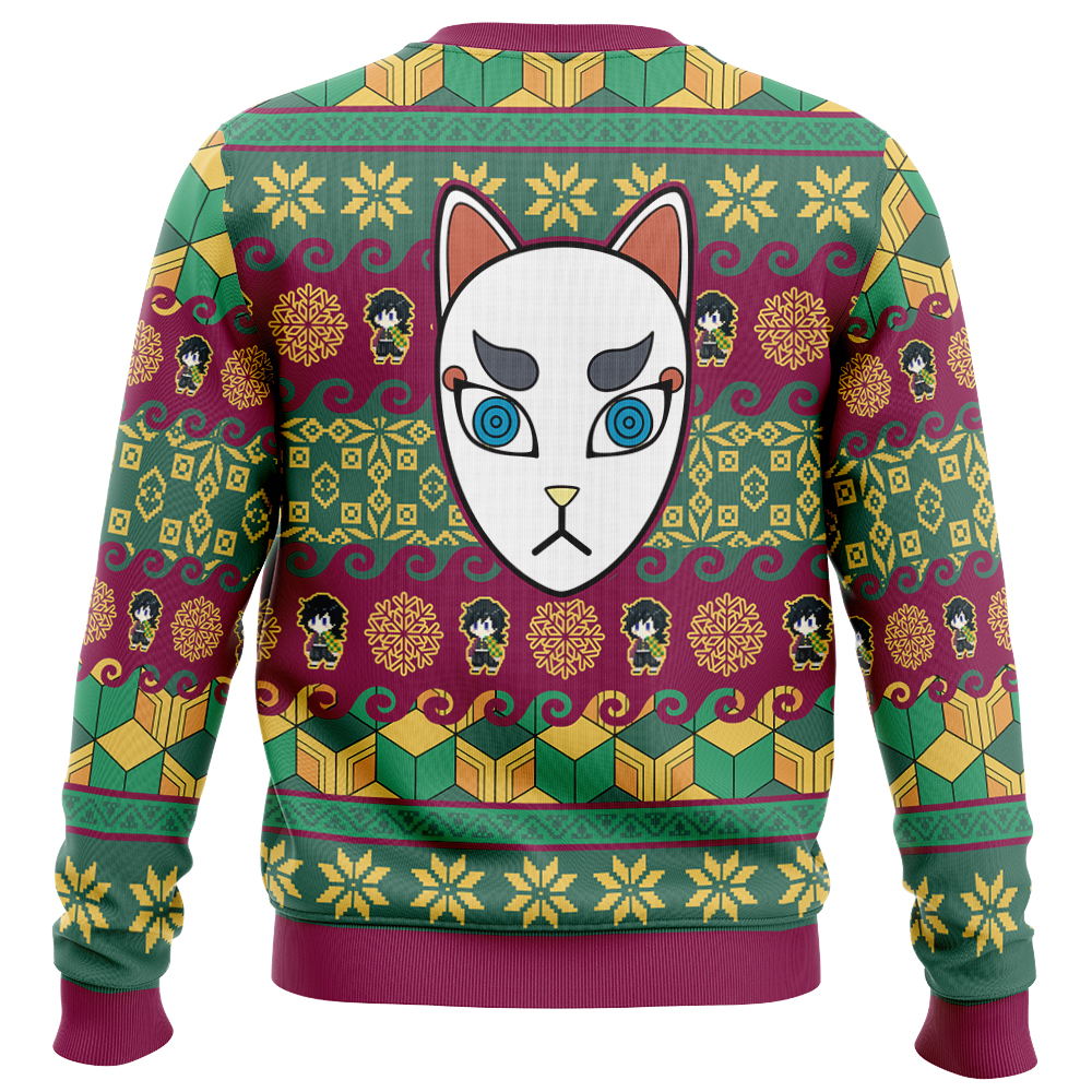 Giyu Tomioka Demon Slayer Ugly Christmas Sweater - Image 2