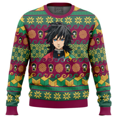Giyu Tomioka Demon Slayer Ugly Christmas Sweater