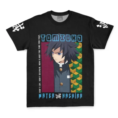 Giyu Tomioka Don’t Cry Demon Slayer Streetwear T-Shirt