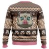 Inosuke Hashibira Demon Slayer Ugly Christmas Sweater BACK - Demon Slayer Merch