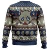 Inosuke Hashibira V2 Demon Slayer Ugly Christmas Sweater BACK - Demon Slayer Merch