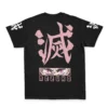 Nezuko Kamado You Decide Demon Slayer Streetwear T Shirt BACK - Demon Slayer Merch