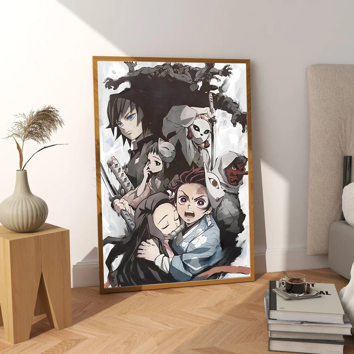 Kimetsu No Yaiba Swordsmith Village Arc Wall Art