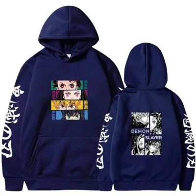 Demon Slayer Tanjiro Warm For Winter Hoodie