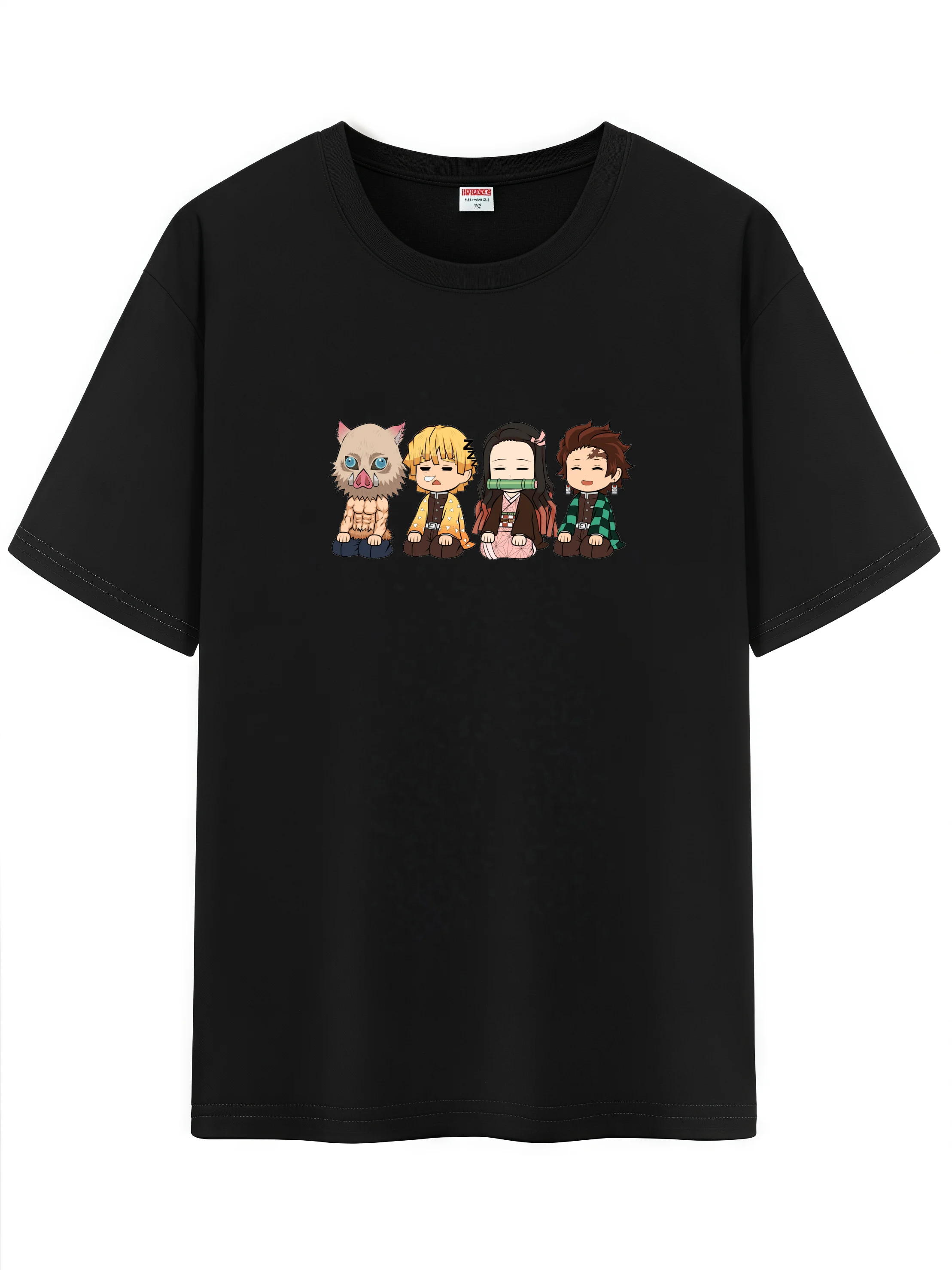 Kimetsu No Yaiba Chibi Character T-shirt