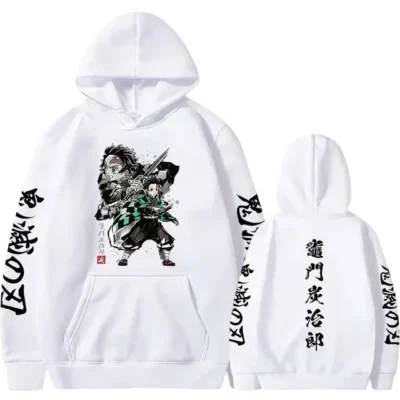 Demon Slayer Tanjiro Poster Printing Hoodie