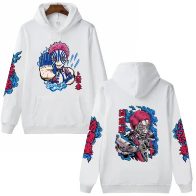 Demon Slayer Akaza Powerful Demon Art Hoodie