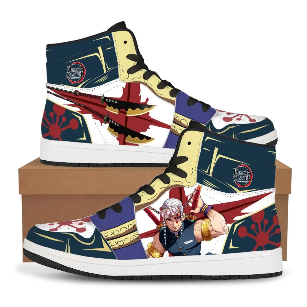 Kimetsu No Yaiba Tengen Air Jordan Shoes