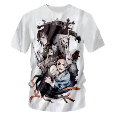 Demon Slayer Kamado Siblings Special 3D T-shirt