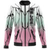 Shinobu Kocho Demon Slayer Bomber Jacket FRONT Mockup - Demon Slayer Merch