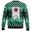 Tanjiro Kamado Demon Slayer Ugly Christmas Sweater BACK - Demon Slayer Merch