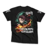 Tanjiro Kamado I can do it Demon Slayer Streetwear T Shirt BACK WRINKLY - Demon Slayer Merch