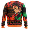 Tanjiro Kamado V3 Demon Slayer Ugly Christmas Sweater BACK - Demon Slayer Merch