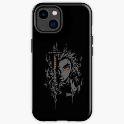 Demon Slayer Flame Pillar Iphone Case