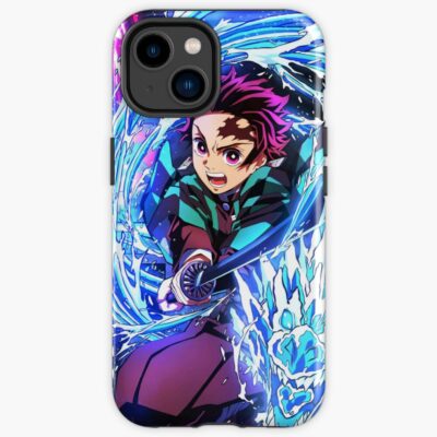 Tanjiro Kamado Water Breathing Form Demon Slaye Iphone Case