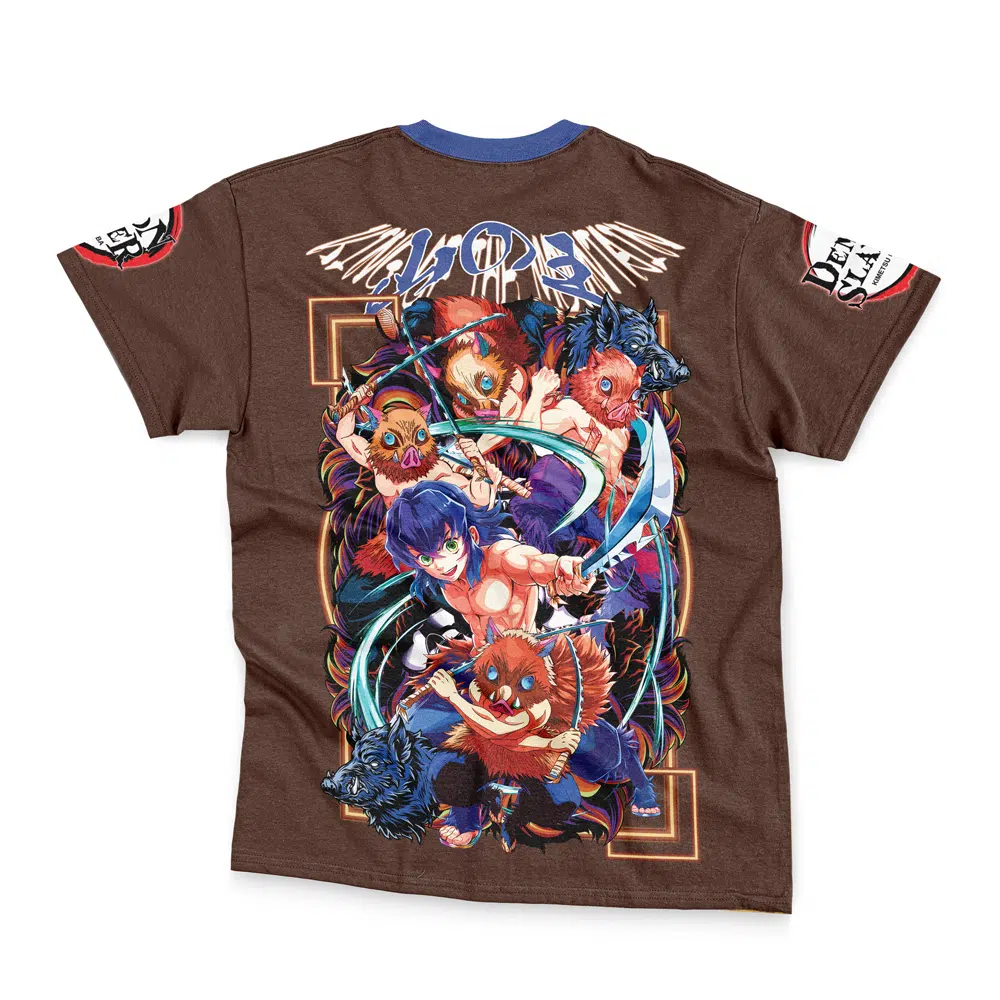 Hashibira Inosuke V2 Demon Slayer Streetwear T-Shirt - Image 4