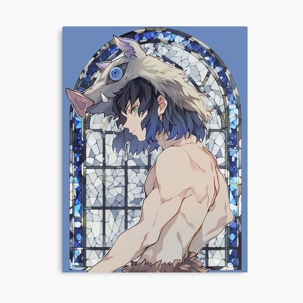 Stained Glass Beast Slayer Poster