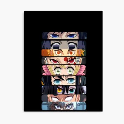 Demon Slayer All Hashira Eyes Poster