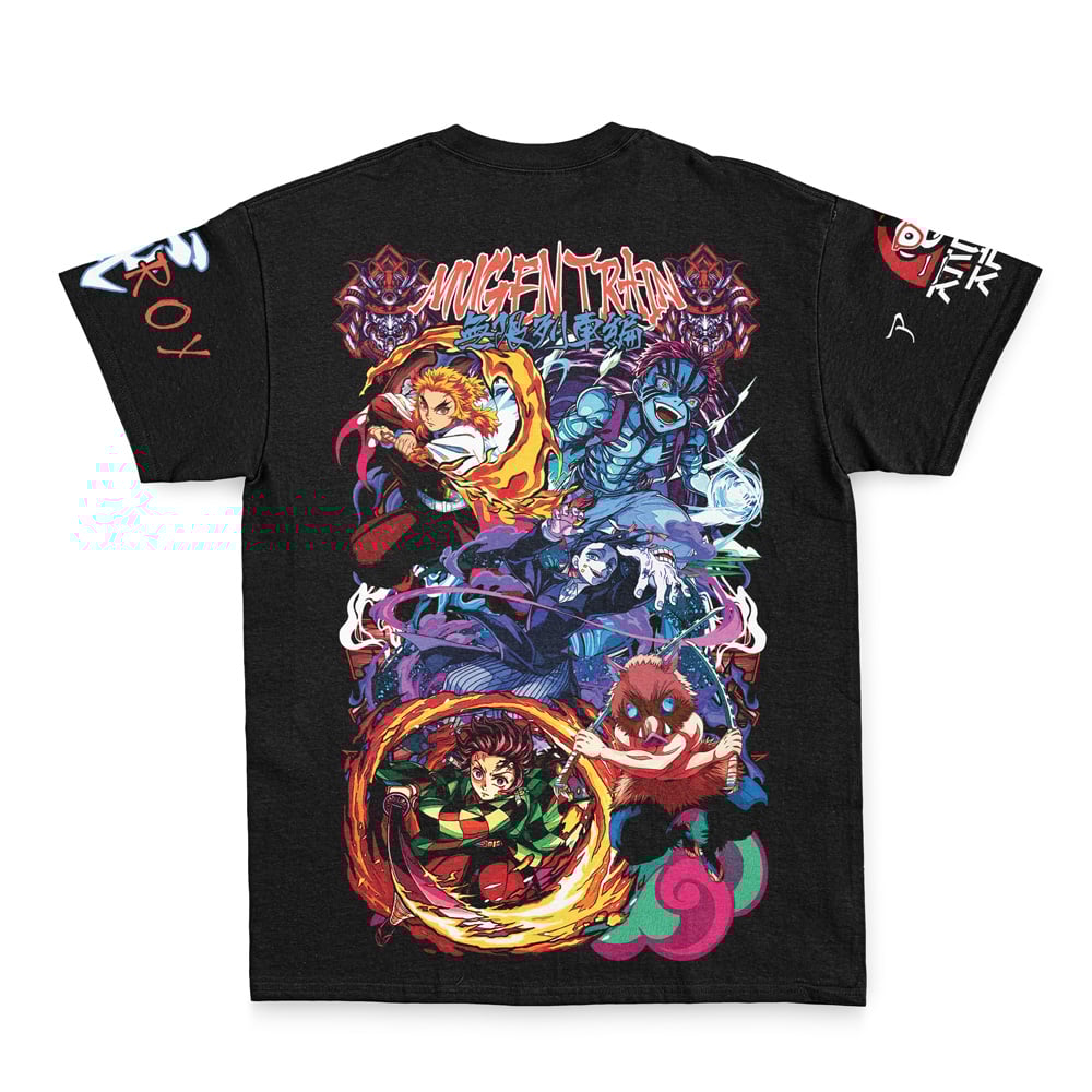 Mugen Train Arc Demon Slayer Streetwear T-Shirt