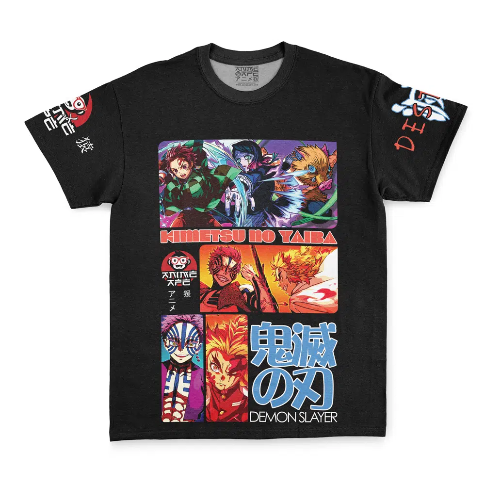 Mugen Train Arc Demon Slayer Streetwear T-Shirt - Image 4