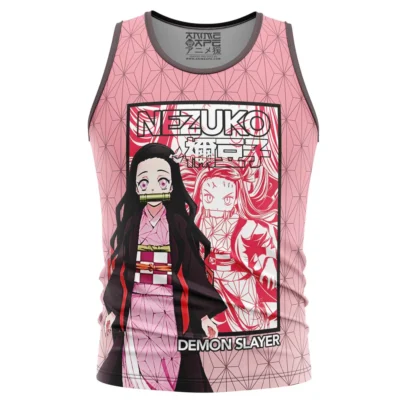 Kamado Nezuko Haori Demon Slayer Streetwear Tank Top