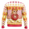 rengoku Ugly Christmas Sweater back mockup - Demon Slayer Merch