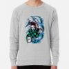 ssrcolightweight sweatshirtmensheather greyfrontsquare productx1000 bgf8f8f8 9 - Demon Slayer Merch