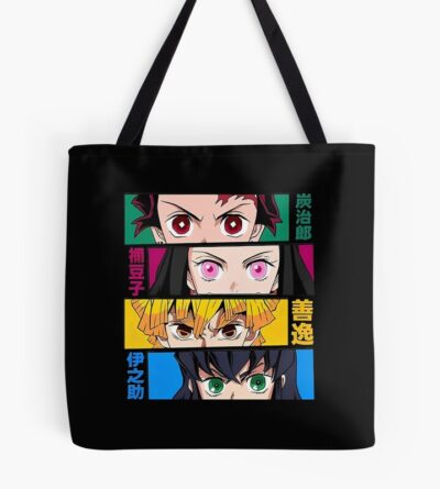 Demon Slayer Eyes Haunting Squad Tote Bag