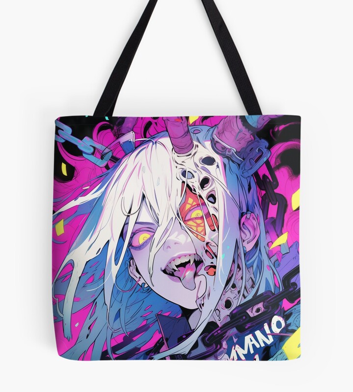 Demon Slayer Cool Anime Demon Tote Bag