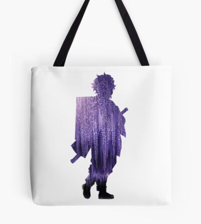 Demon Slayer Wisteria Silhouette Tote Bag
