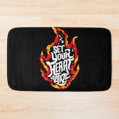 Rengoku Flage Hashira Flame Bath Mat