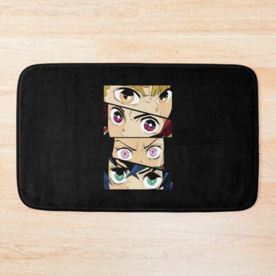 Eyes Haunting Squad Demon Slayer Bath Mat