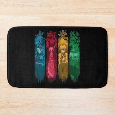 Demon Slayer Hunting Squad Bath Mat