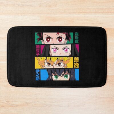 Demon Slayer Eyes Haunting Squad Bath Mat