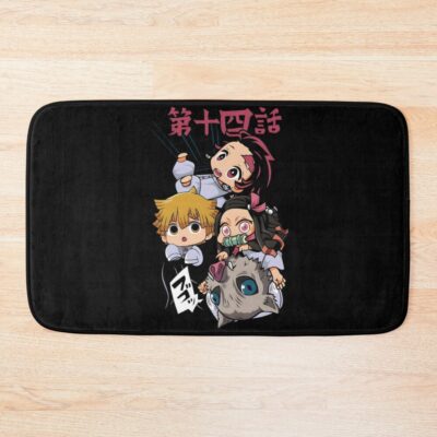 Demon Slayer Haunting Squad Bath Mat