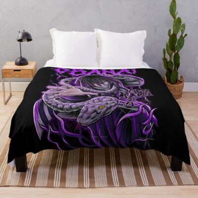 Demon Slayer Serpent Hashira Throw Blanket