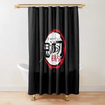 Demons Hunting Squad Shower Curtain