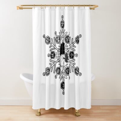 Akaza S Ultimate Art 100 Hand Strike Shower Curtain