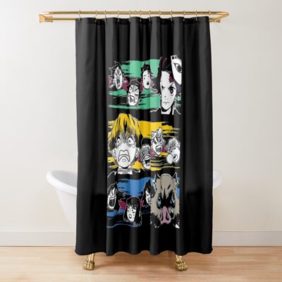 Team Of Hunting Shower Curtain