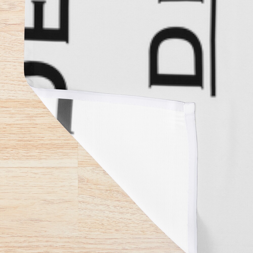 Demon Slayer Hanafuda Earring In Pair Fan Art Shower Curtain - Image 2