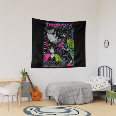 Demon Slayer Water Slayer Tapestry