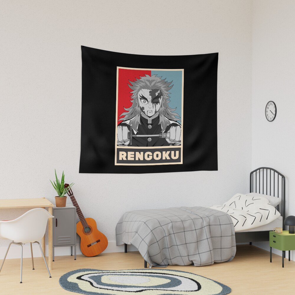 Demon Slayer Kyojuro Rengoku Tapestry